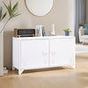 Cabinet Sideboard Metal Steel Cupboard Display TV Stand Home Office Storage Unit