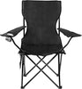 Set of 2 Lightweight Folding Camp Chair - Portable Chairs with Cup Holder, Side
