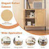 Wall Mount Bookshelf Open Wall Storage Shelves 6-tier Tall Display Rack Cabinet