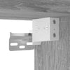Highboard Grey Sonoma 34.5x34x180 cm Engineered Wood vidaXL