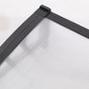 Patio Door Awning Outdoor Front Porch Rain Cover Shelter Canopy Window Sun Shade