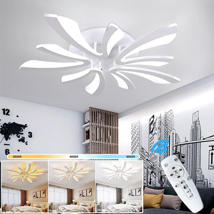 5 Heads LED Ceiling Lights V-Shaped Living Room Bedroom Chandelier Lamp Fixtures