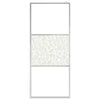 Walk-In Shower Wall Enclosure Bath Screen Flipper ESG Glass Panel Shower Screen