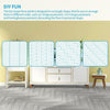 36pcs/5m² Luxury Vinyl Tiles LVT Self Adhesive Wood Look Flooring Kitchen Bath