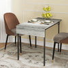 Extendable Kitchen Table, Drop Leaf Folding Dining Table for Small Space, Grey