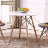 Round Dining Table for 2-4 Seat Kitchen Home Coffee Table Lounge Restaurant New