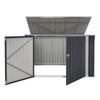 Panana Steel Garden Storage Shed Bike Metal Pent Roof Tool Shed House