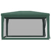 Bopdu Gazebo With Sidewalls Marquee Party Tent with 4 Mesh Sidewalls B8S7