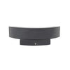 Outdoor Wall Sconce Light Fixture Lamp Waterproof Arch Design Led Sensor PIR