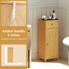 Bathroom Storage Cabinet Floor Standing-Natural