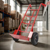 Heavy Duty Foldable Hand Truck Pneumatic Tyres Sack Barrow Trolley 200 KG 441lbs