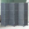 Folding Room Divider Living Room Partition Privacy Screen Separator 3/4/6 Panels