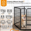 Heavy Duty 6 Panel Puppy Playpens Pet Dog Pen Cat Rabbit Fence Indoor/Outdoor
