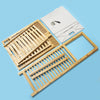 Dirty Clothes Basket Bamboo Shelf Home Bathroom Storage Rack Towel Organizer UK