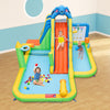 Inflatable Water Slide Kids Bouncy Castle Water Park Jumper House w/ Splash Pool