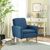 Modern Tub Accent Fabric Chair Single Sofa Comfy Upholstered Arm Chair Bedroom