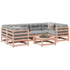 7-Piece Garden Sofa Set with Cushion Solid Wood K2D1