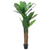 6FT Artificial Banana Plant Fake Tree with Pot for In&Outdoor Plants in Pot UK