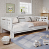 Single/Super King Daybed Guest Bed Pull Out Trundle Bed Bedroom Furniture White