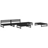 Tidyard 5 Piece Wooden Garden Sofas Set Pallet Furnitures Set Patio Corner I9E3
