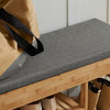 Padded Hallway Shoe Storage Rack Bench Seat with Storage Space