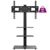 SVV Corner TV Stand 3-Tiers for 32-65 Inch Black