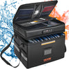 Fireproof Document Box 2000℉ w/ Lock File Storage Waterproof Document Bag