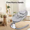 Bluetooth Electric Baby Swing Infant Cradle Bouncer Rocker Chair Music Remote Ok