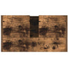 Bathroom Cabinet Smoked Oak 60x33x61 cm Engineered Wood