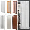 2M Folding Door Single Panel PVC Plastic Sliding Door Indoor Closet Room Divider