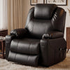 Riser & Recliner Armchair Leather 8 Point Electric Heated Massage Sofa Arm Chair