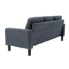 Modern L-Shaped Corner Sofa 2 3 Seater Armchair Couch With Footstool