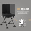 360° Swivel Silent Hunting Chair Folding Camo Blind Hunter Chair Fishing Camping