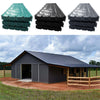 24pcs Sheets Metal Corrugated Panel Roofing Roof Sheet Galvanized Carport Sheds