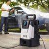 2024 Electric High Power Pressure Washer 1400W Jet Wash Gun Car Patio Cleaner