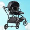 Foldable Baby Stroller Convertible Reversible Pushchair Travel for Airplane UK