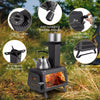 Portable Wood Burning Stove with 2 Cooking Positions