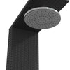 Garden Shower, Shower with Slatted Base, Steel Frame, Patio Shower for S2S0