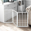 Expanding 3 4 Panel Pet Dog Barrier Gate Guard Fench Doorway Safety Freestanding