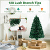 Pre-Lit Artificial Xmas Tree Holiday Party Christmas Tree 4 FT