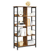 Bookcase Bookshelf Ladder Shelf 4-Tier Display Storage Rack Shelf LLS105B01
