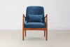 Swyft Occasional Arm Chair 01 - Teal Velvet RRP £699