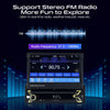 7" Single Din Car Stereo Flip Out Head Unit Android For Apple CarPlay FM Radio