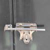 6.4 x 6.7ft Garden Waterproof Anti-UV Storage Pent Bike Shed Steel Lockable Door