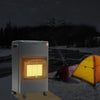 New 4.2kw Portable Heater Standing Heating Cabinet Butane Gas Heaters on Castors