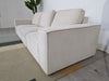 Dusk Brooklyn Ivory Chenille 3 Seater Sofa RRP £1200