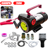12V 260W Diesel Electric Fuel Transfer Pump Oil Dispenser with Nozzle Hoses Kit