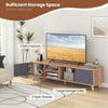 Wooden Display Table Home TV stand Media Console Table for TVs up to 65