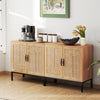 Kitchen Storage Cabinet 2-Door Buffet Sideboard with Adjustable Shelf