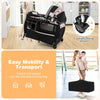 4 in 1 Baby Crib Bassinet Bed Infant Changing Table Portable Nursery Play Center